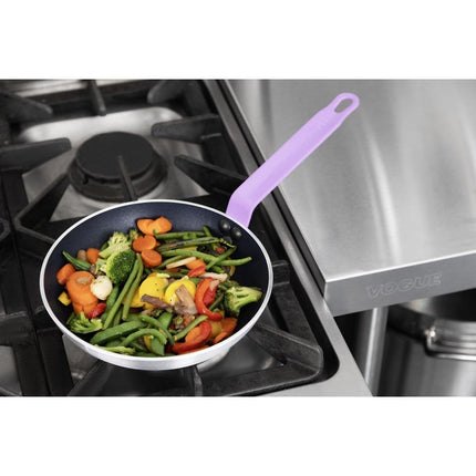 Teflon Platinum Plus Non-Stick Frying Pan 240mm Green Handle | Hygiplas 6