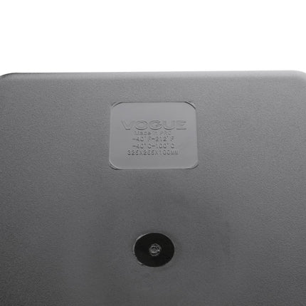 Polycarbonate Black Container GN 1/2 100mm | Vogue 6
