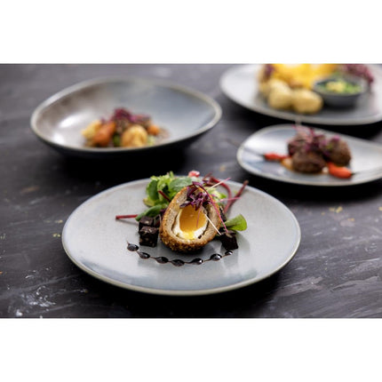 Triangular Blue Plates 190mm | Olympia Ember Collection 8