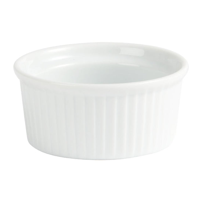 White Porcelain Ramekins | Olympia Whiteware | 8.5 cm 2