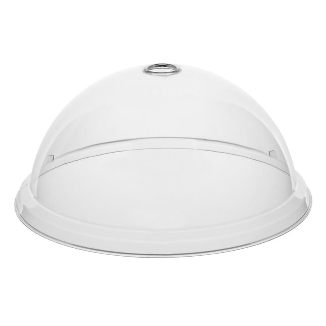 Round Dome Plate Cover 303x160mm | Olympia Kristallon Polycarbonate