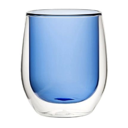 Double-Walled Blue Water Glass 9.7Oz/27Cl | Utopia