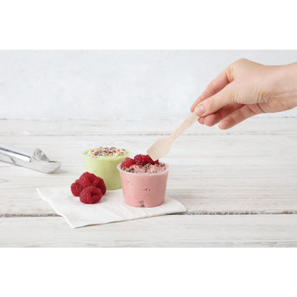 Compostable Wooden Ice Cream Spoons | Fiesta | 100 Pieces 6