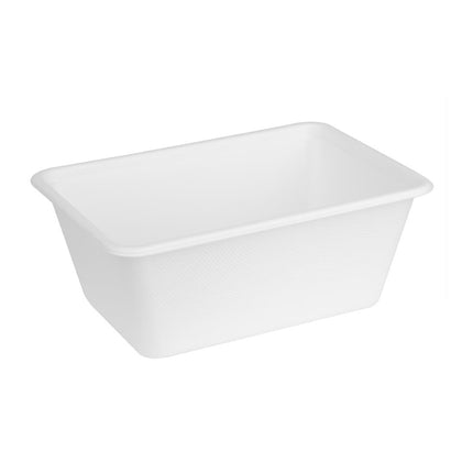 Compostable Bagasse Food Container Bases 1000ml | Fiesta 2