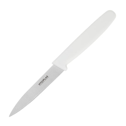 Paring Knife 7.5cm White Handle | Hygiplas