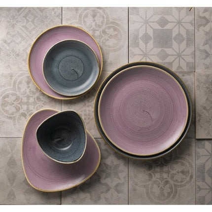 Stonecast Plate 22.9cm | Churchill Lavender Lotus 2