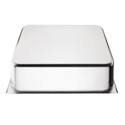Stainless Steel GN 2/1 Pan 200mm Depth | Vogue 6
