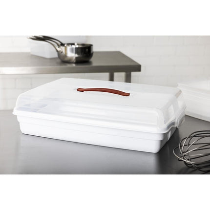White Storage Box with Handle 450mm | Curver 8