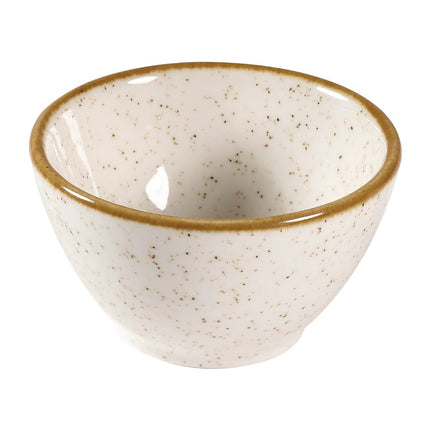 Dip Pot Stonecast Barley White | Churchill | 113ml 2