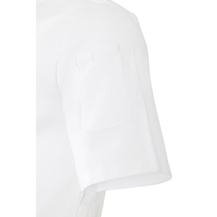 Short Sleeve White Chef Jacket Mesh | Southside Harlem | UK S 7
