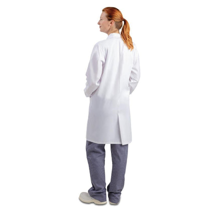 Unisex Durable Comfortable Work Jacket M with Back Vent | Whites 5