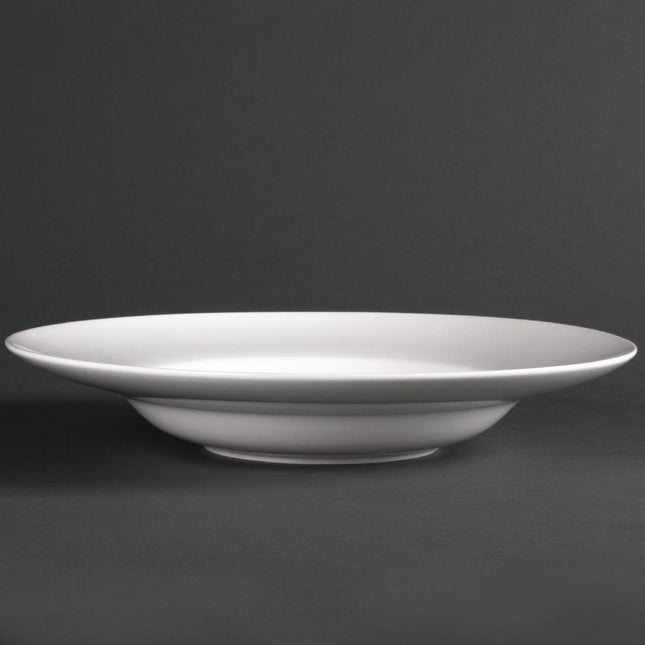 Porcelain Pasta or Soup Plates 20.5cm | Olympia Lumina 2