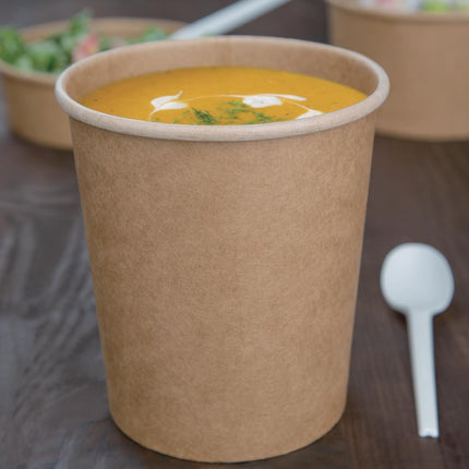 Compostable Soup Cup 910ml | Fiesta 3