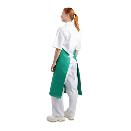 PVC Nylon Halter Apron Green | Whites | 105x90 cm 7