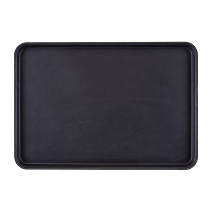 Fiberglass Anti-Slip Tray Black 45x65cm | Cambro Camtread | 6 Pieces