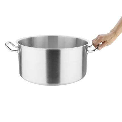 Induction Stainless Steel Cooking Pot 36cm 18.5L | Vogue 2
