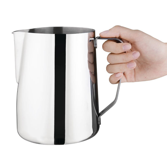 Stainless Steel Milk Jug 2L | Olympia 2