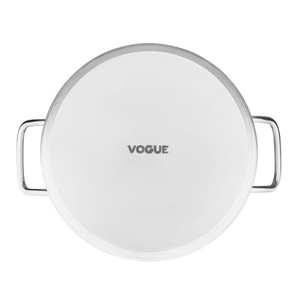 Stainless Steel Induction Soup Pot 24cm 10.5L | Vogue 6
