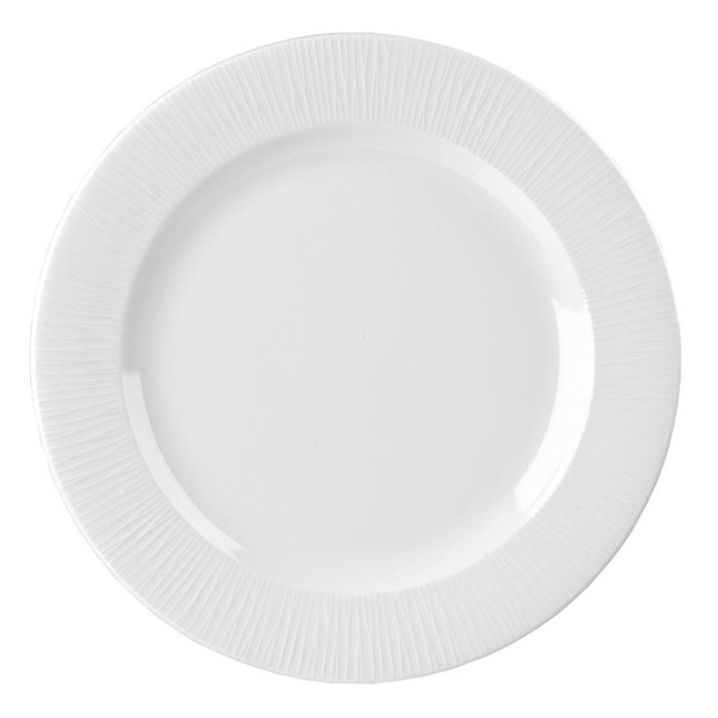 Large Bamboo Plate with Embossed Rim | Churchill | 30.5cm
