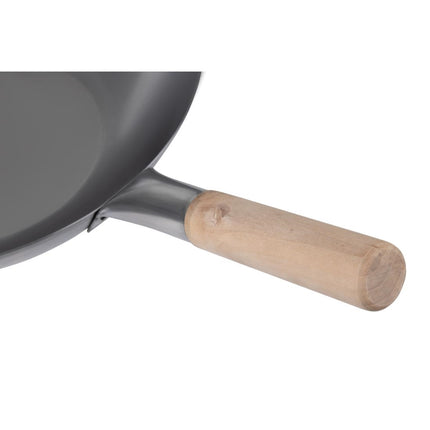 Soft Steel Wok with Flat Bottom 35.5cm | Vogue 5