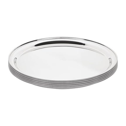 Stainless Steel Round Tray Ø 35.5cm | Olympia 3
