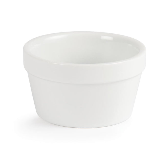 Stackable White Ramekin 95mm | Olympia (6 Pieces) 2
