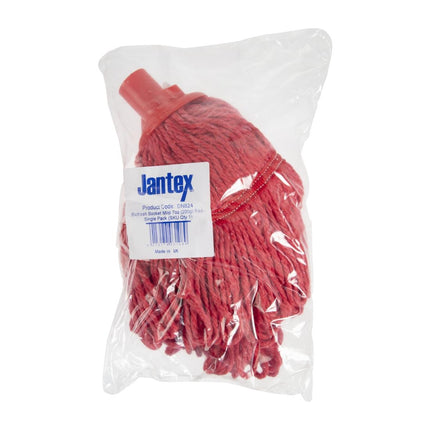Antibacterial Mop Red 38cm Ø | Jantex Bio Fresh 7