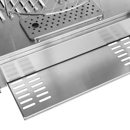 4-Tier Heated Pizza Display | Buffalo 6