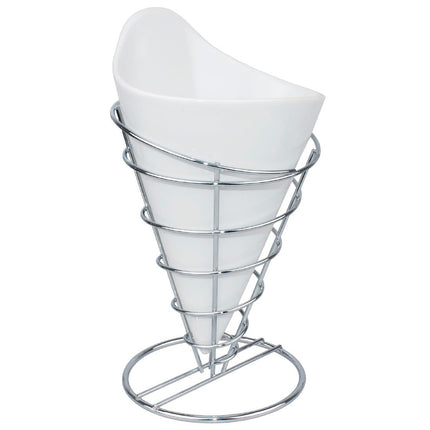 Stainless Steel Fries Holder | Olympia 5