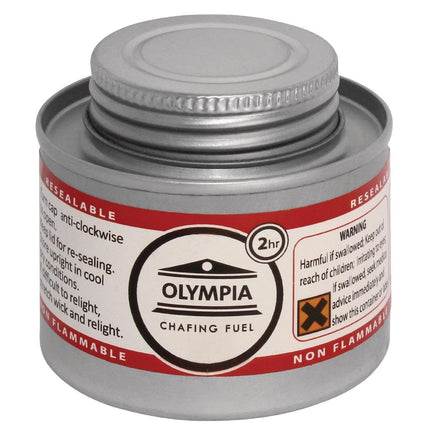 Olympia Milan Chafing Dish Set with 72-Pack Liquid Gel Fuel | 2 Units 2