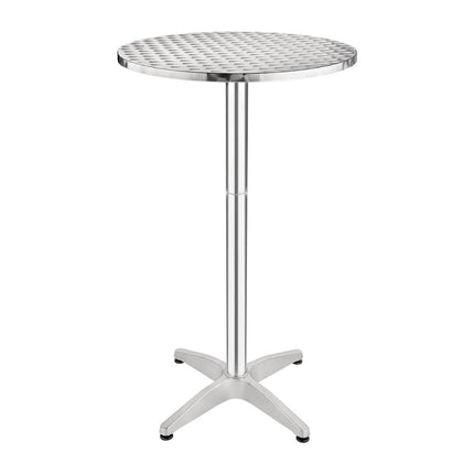 Bolero Round Stainless Steel Standing Table 60cm