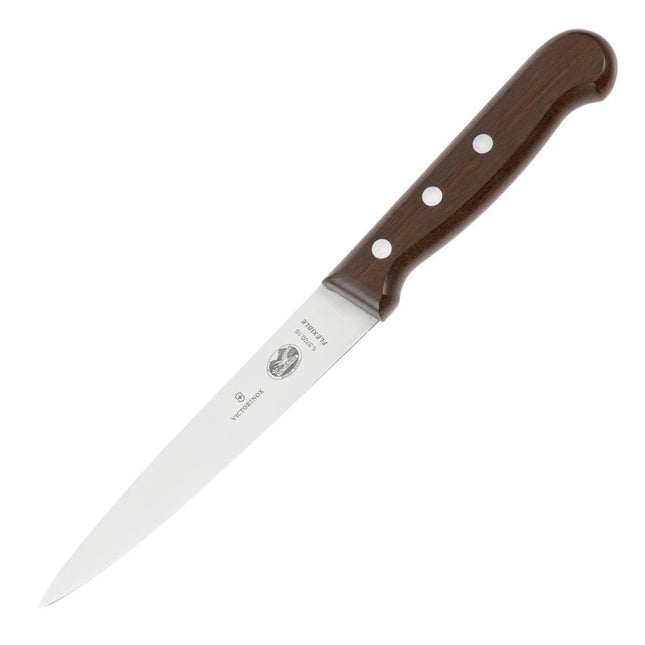 Fillet Knife with Wooden Handle 15cm | Victorinox