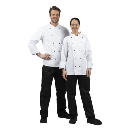 Unisex Long Sleeve Chef Jacket White XL | Whites Chicago 3
