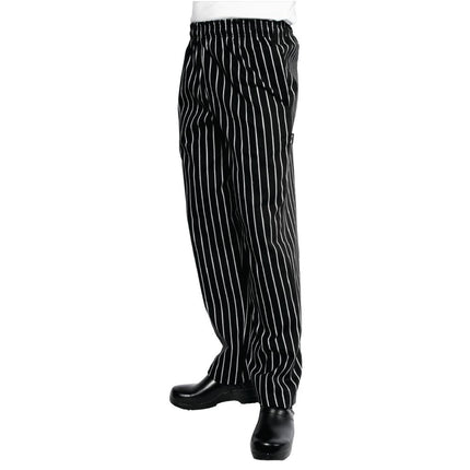 Baggy Chef Pants Chalk Stripe | Chef Works Designer | M 2