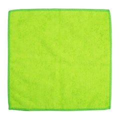 Microfiber Cleaning Cloths Green | Jantex | 40x40 cm