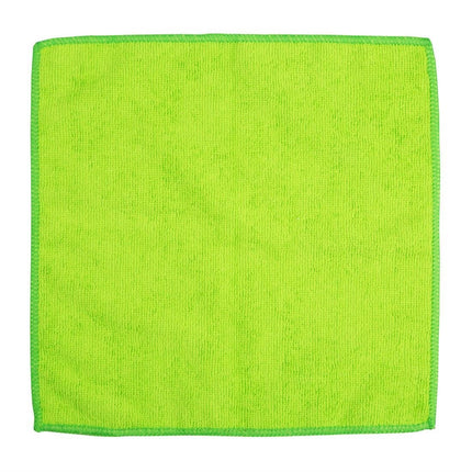 Microfiber Cleaning Cloths Green | Jantex | 40x40 cm