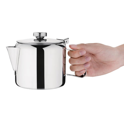 Stainless Steel Teapot 90cl | Olympia Concorde 6