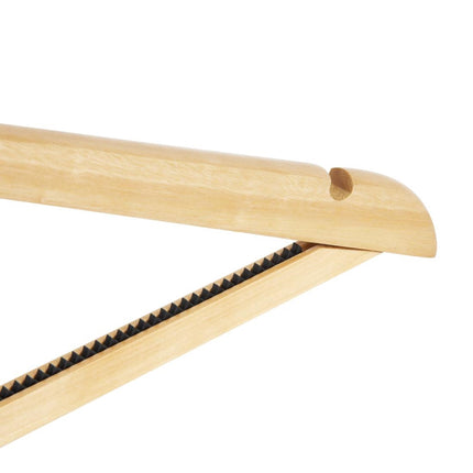 Wooden Security Hangers with Antitheft Ring | Bolero 3