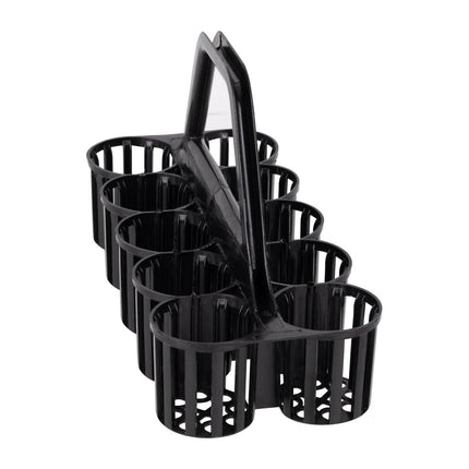Bottle and Glass Carrier with 10 Compartments | Beaumont 3