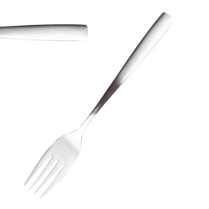 Satin Pastry Forks 14cm | Comas | 12 Pieces | Polished 18/0 Stainless Steel