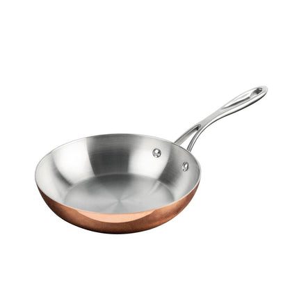 3-Piece Triple-Layer Copper Pan Set | Vogue Cook Like A Pro 4