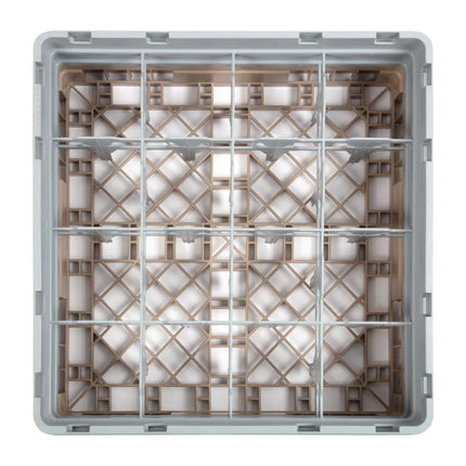 Dishwasher Rack with 16 Compartments | Cambro Camrack | Max Glass Height 13.3 cm 4