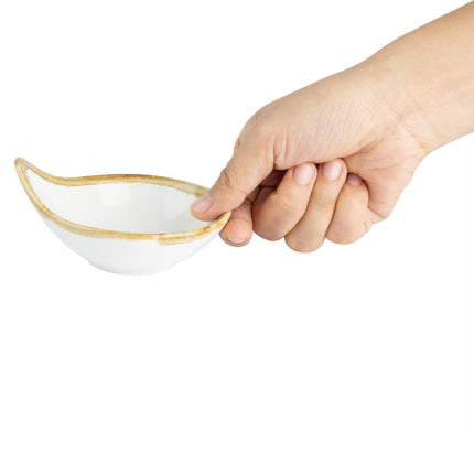 Olympia Kiln Dipping Bowls | Chalk White | 100mm | 70ml | Set of 12 3