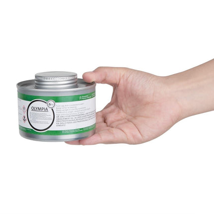 Liquid Fuel Paste with Wick 6 Hour Burn Time | Olympia | 12 Pieces 3