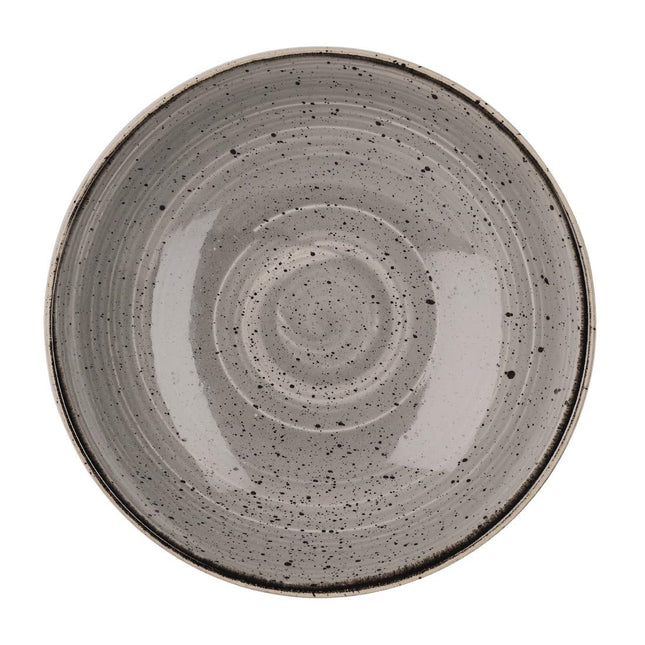 Coupe Bowl 18.2 cm | Churchill Stonecast Grey | 12 Pieces