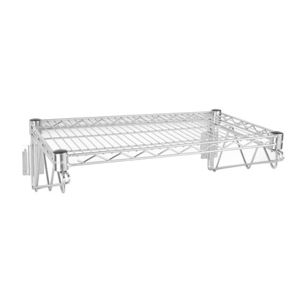 Chrome Steel Wire Wall Rack 610mm | Vogue 3