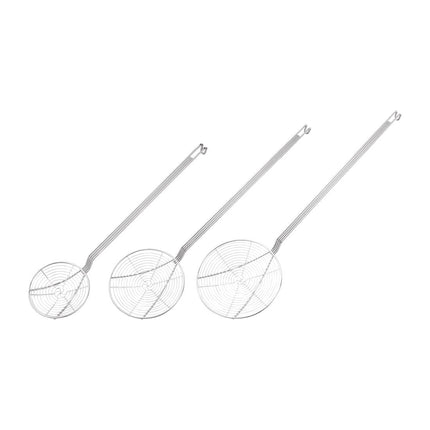 Heavy-Duty Nickel Steel Fry Scoop 15cm | Vogue 5