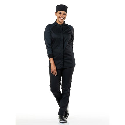 Women's Chef Jacket Sorella UFX Black | Chaud Devant | XL 2
