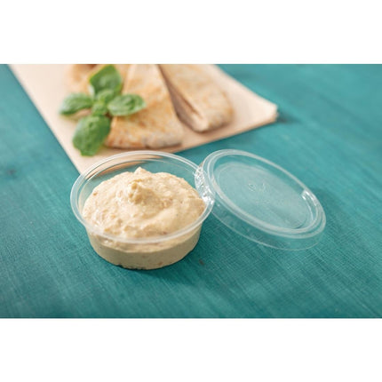 Compostable Portion Cups 5.7cl | Vegware | PLA Material | Temperature Resistant to 40°C 5