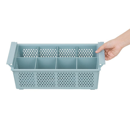 Kristallon 8-Compartment Plastic Cutlery Basket | Olympia 4